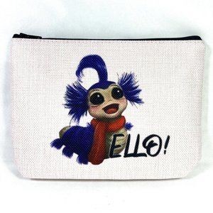 WZMPA Cosmetic Bag Ello Worm Makeup Pencil Case